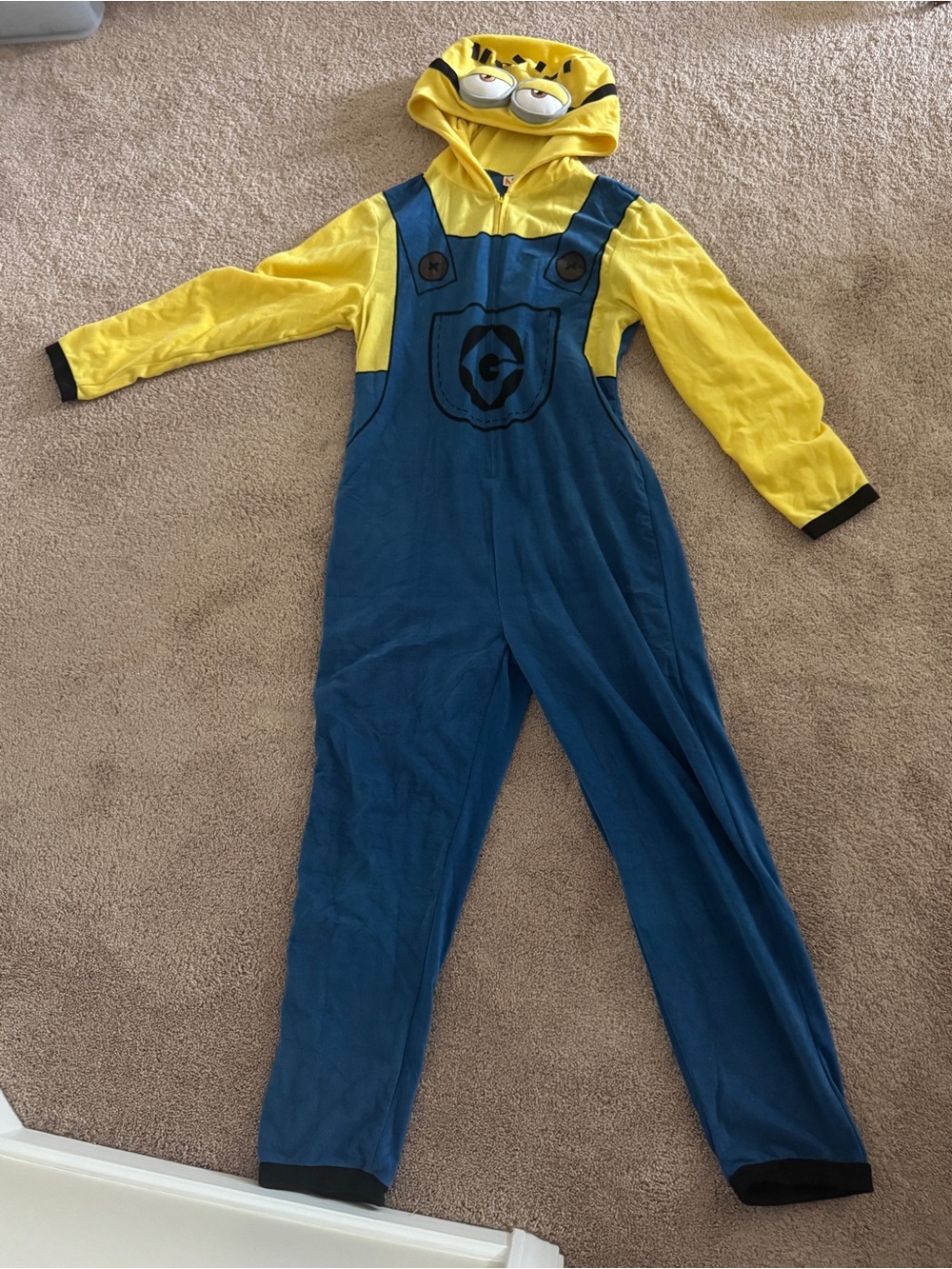 Minion Onesie Costume - Adult Large